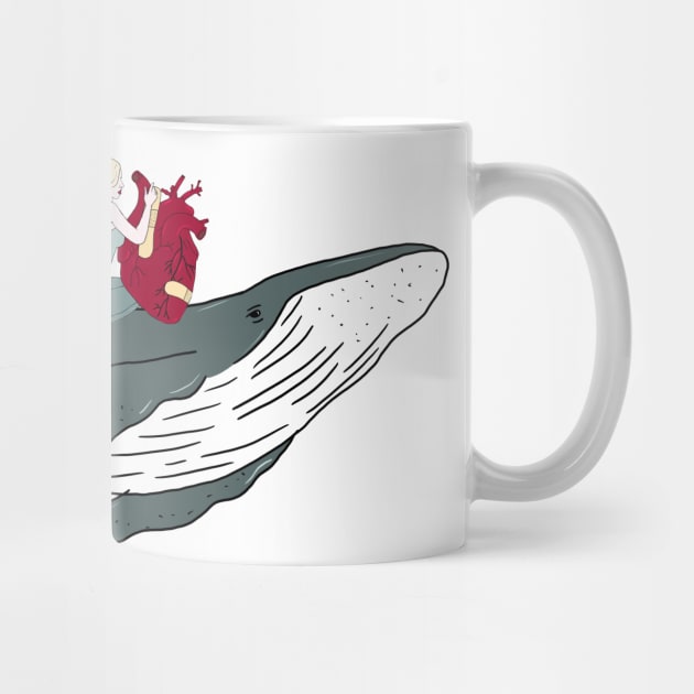 Whal fly away with me by Carries Design 